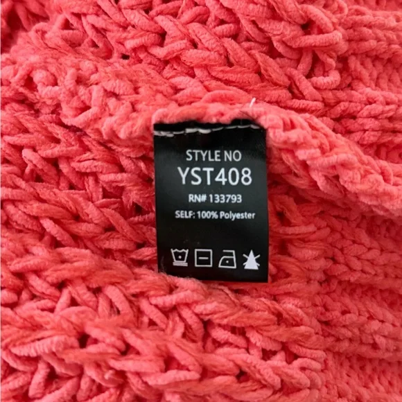 🌸NWT: POL Mock Neck Cable Knit Sweater - Picture 7 of 9